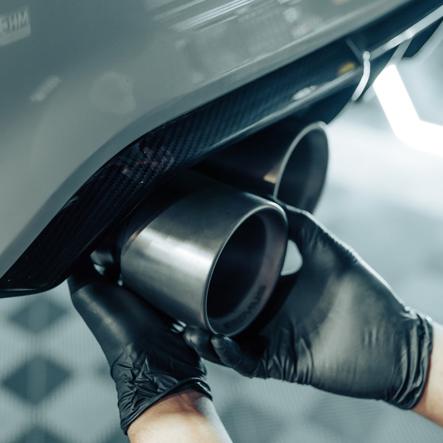 Remus Exhausts Brushed Titanium Tailpipes 0048 70TI