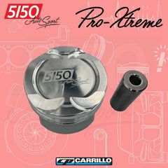 CP Forged Piston Set, BMW S54 Pro-Xtreme