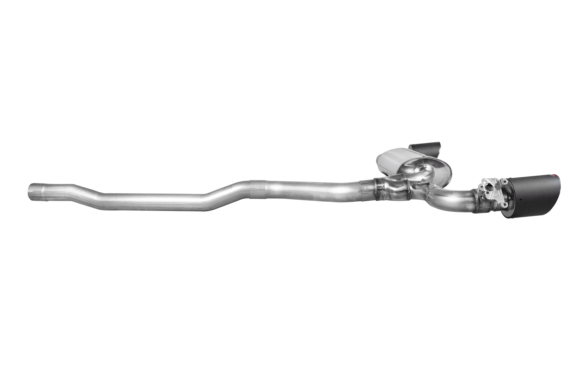 Scorpion Exhaust System For BMW 128ti F40 Carbon Fibre 114mm Ascari Tailpipes