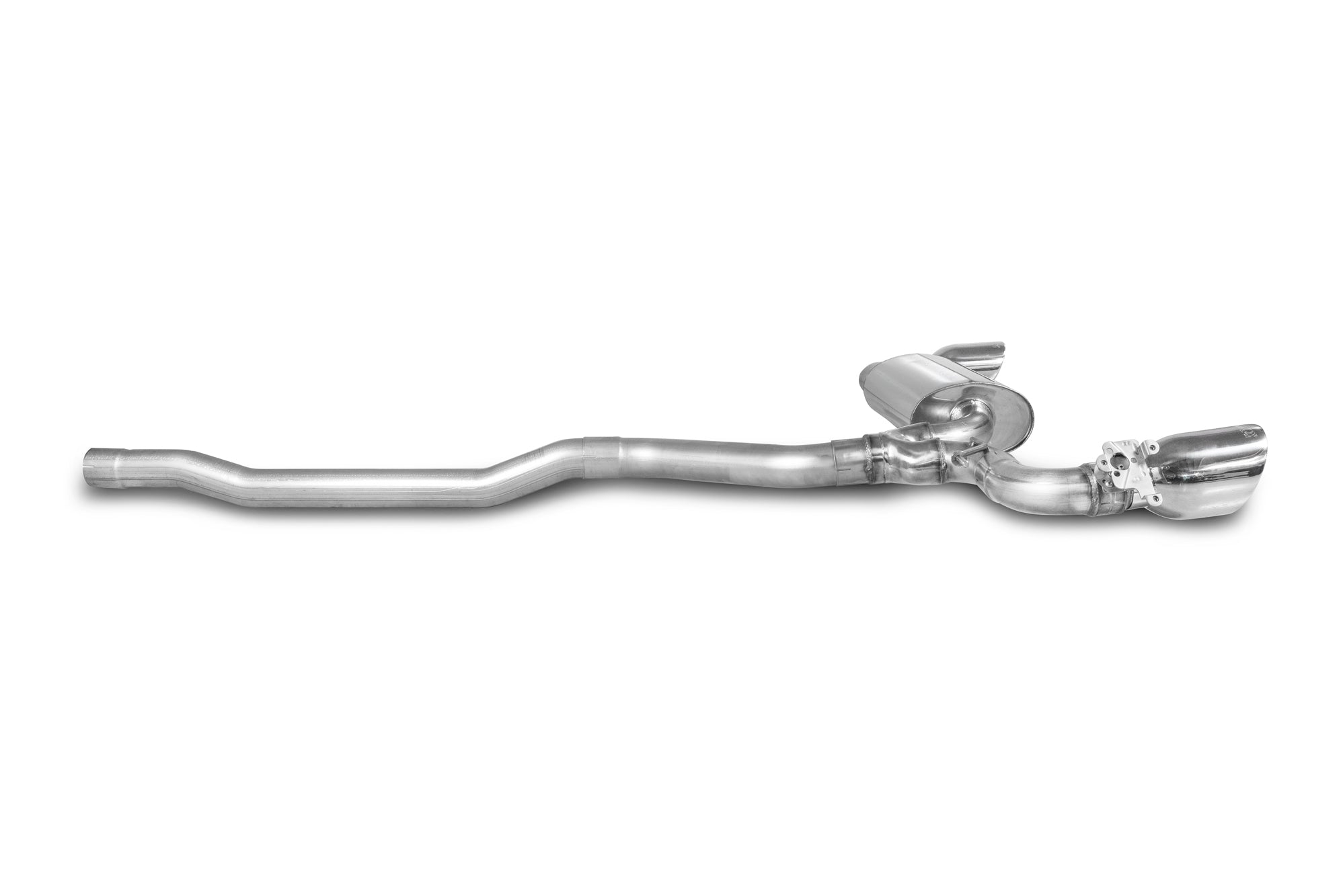 Scorpion Exhaust System For BMW 128ti F40 Polished 114mm Daytona Tailpipe