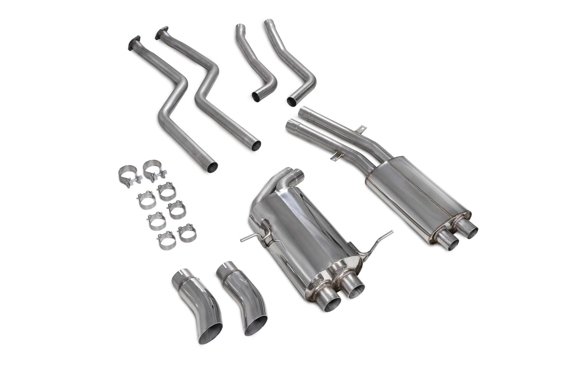 Scorpion Exhaust System For BMW E46 320/325/330 RWD Petrol DTM 80mm