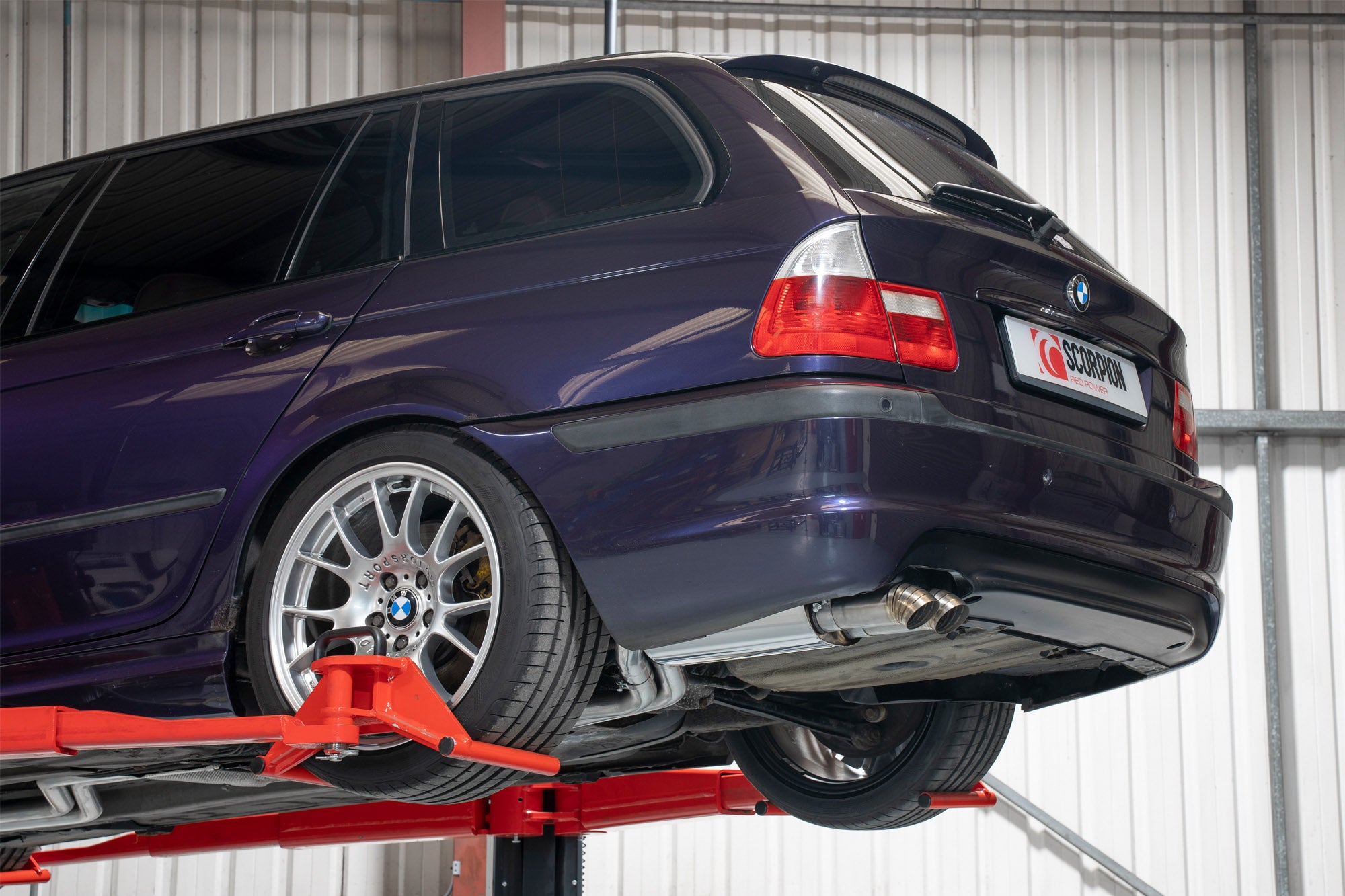 Scorpion Exhaust System For BMW E46 320/325/330 RWD Petrol Downturn 70mm