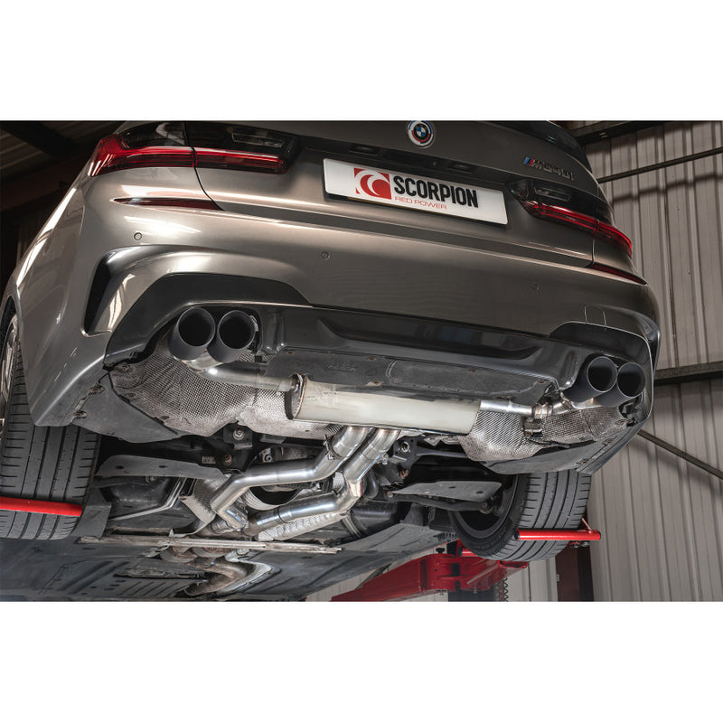 Scorpion GPF Back Exhaust System For BMW G20 M340i xDrive