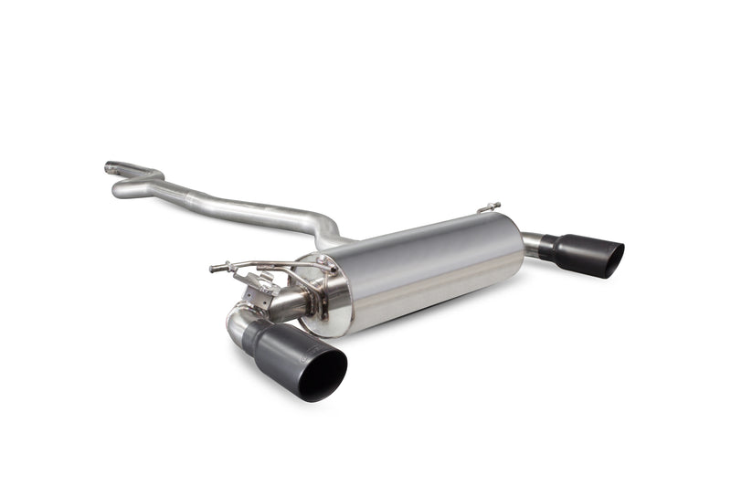 Scorpion Exhaust System For BMW M240i F22/F23 incl. xDrive (Non-GPF Model) Black Ceramic 100mm Daytona Tailpipess