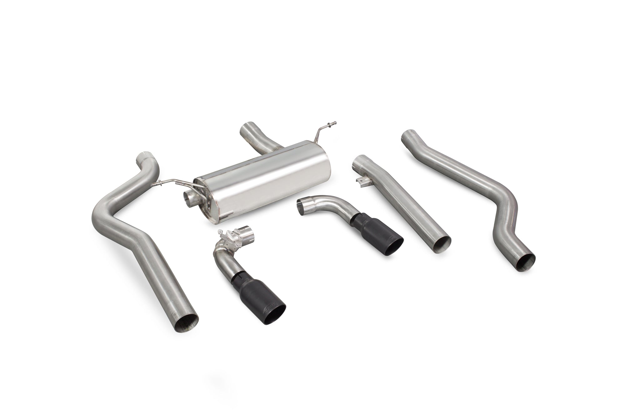 Scorpion Exhaust System For BMW M240i F22/F23 incl. xDrive (Non-GPF Model) Black Ceramic 100mm Daytona Tailpipess