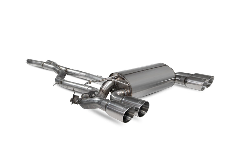 Scorpion Exhaust System For BMW M2 Competition F87N Polished 90mm Daytona Tailpipe