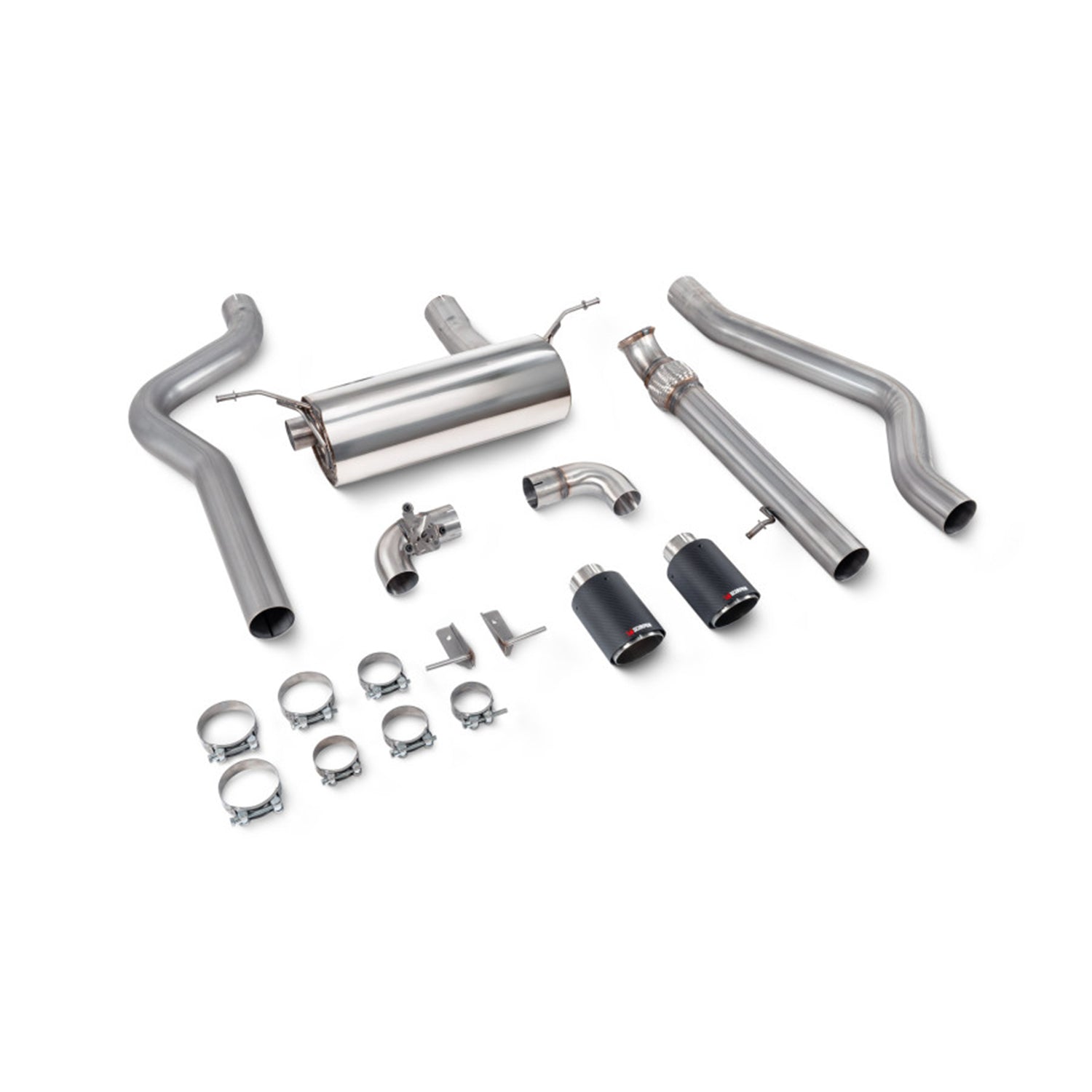Scorpion Non Resonated Cat Back Exhaust System For BMW F22 M235i