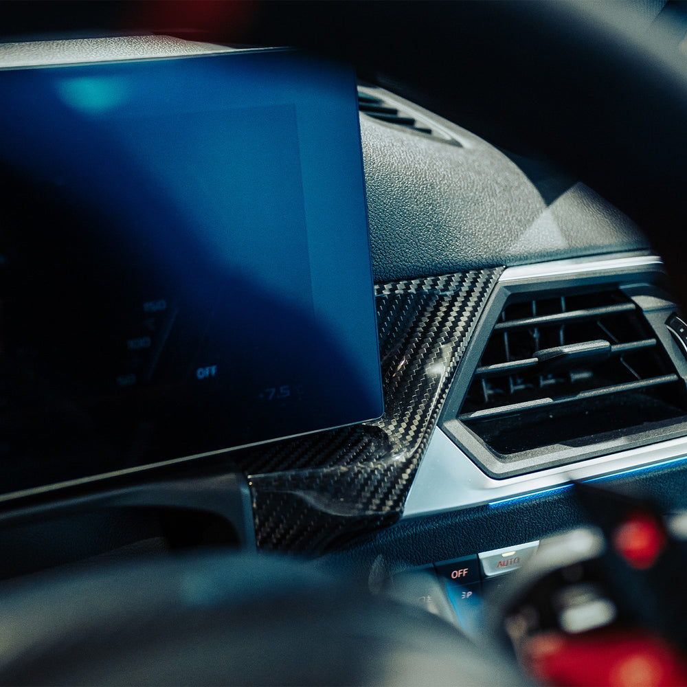 SHFT BMW G80 M3, G82 M4 & G87 M2 LCI Carbon Screen Trims