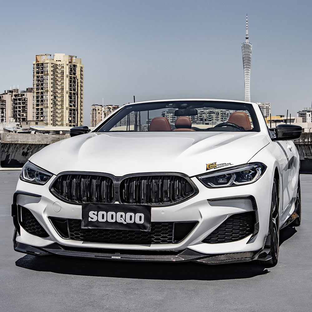 SooQoo BMW F93 M8 Gran Coupe Carbon Fibre Side Skirts