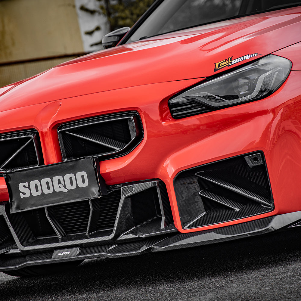 SooQoo BMW G87 M2 SQ-B Carbon Fibre Front Splitter