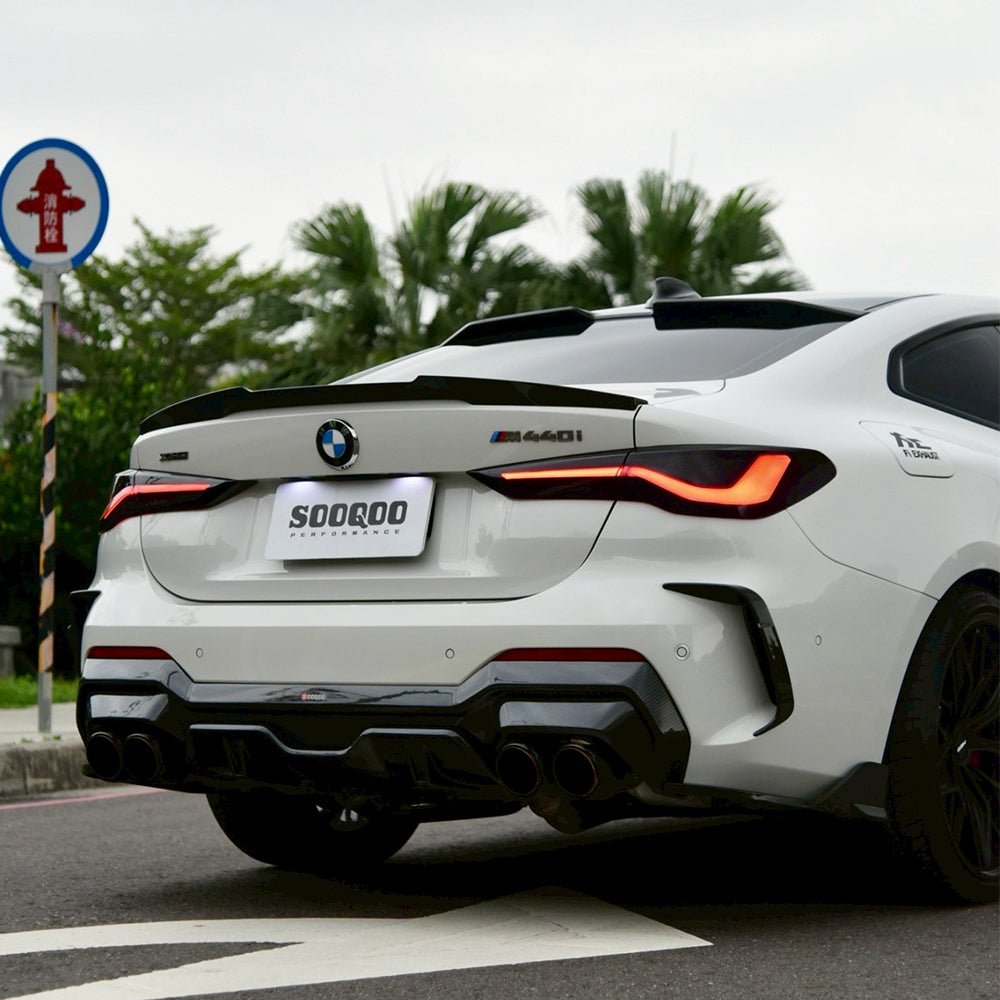 SooQoo BMW M4 G82 Top Spoiler In Gloss Carbon Fibre