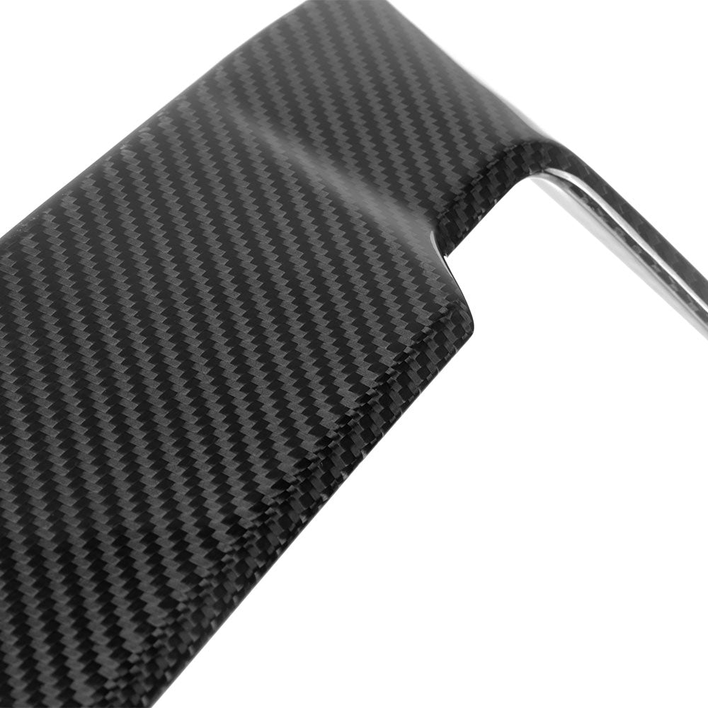 SooQoo BMW 5 Series G60 Front Bumper Insert In Gloss Carbon Fibre