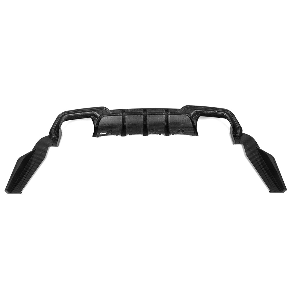 SooQoo BMW M8 F91 Rear Diffuser In Gloss Carbon Fibre