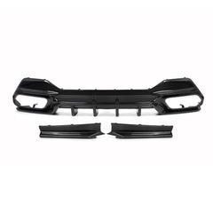 SooQoo BMW 8 Series G14 Rear Diffuser In Gloss Carbon Fibre