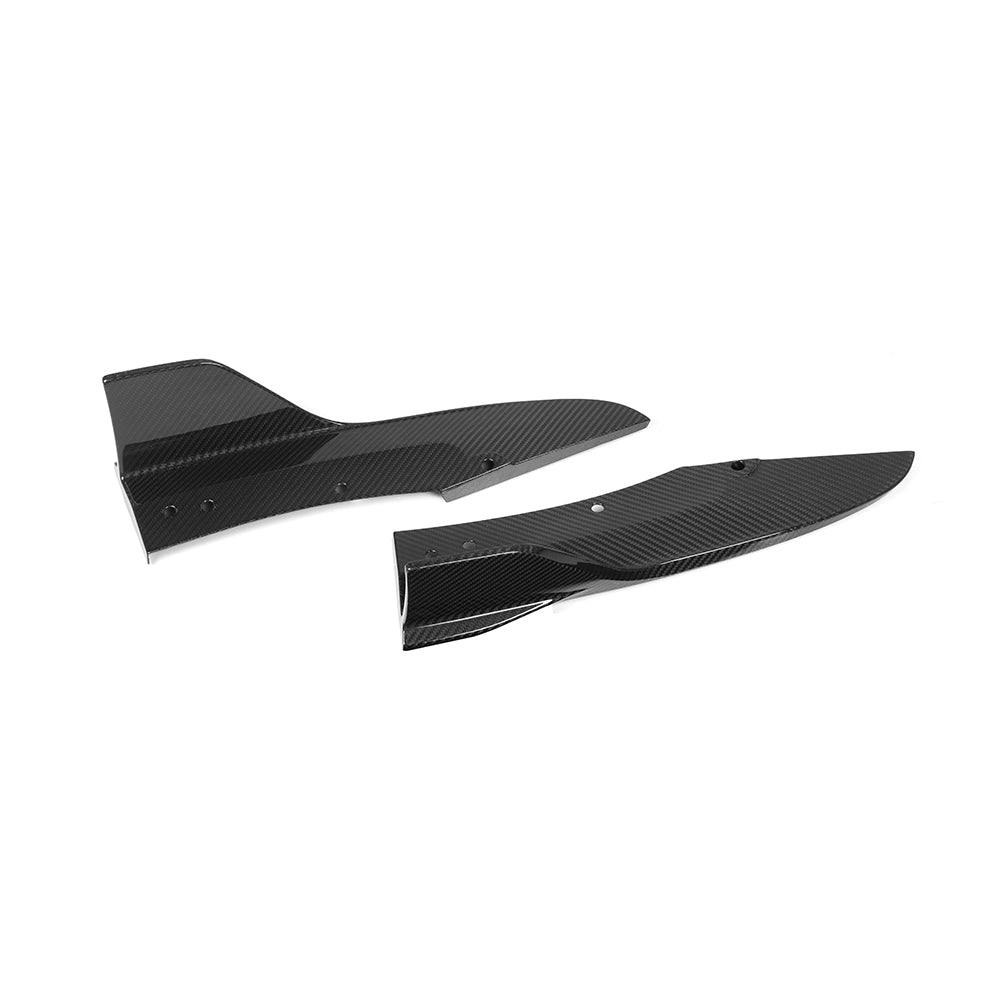 SooQoo BMW iX3 G08 Rear Diffuser In Gloss Carbon Fibre