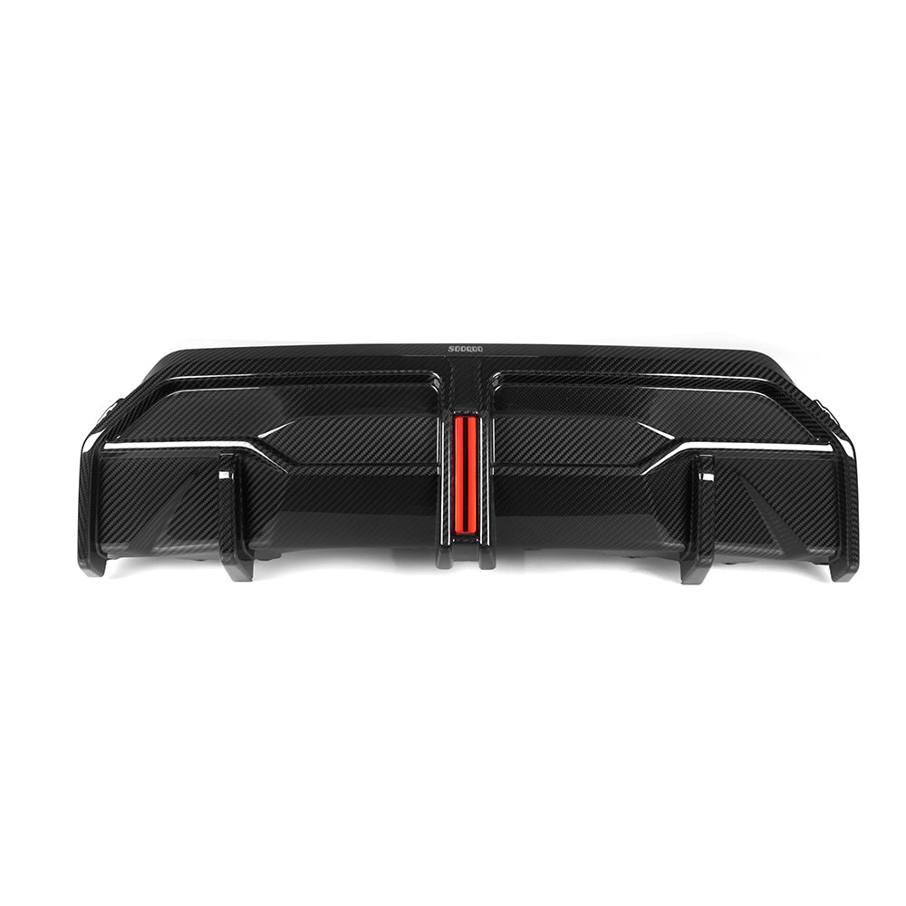 SooQoo BMW G42 M240i Carbon Fibre Rear Diffuser