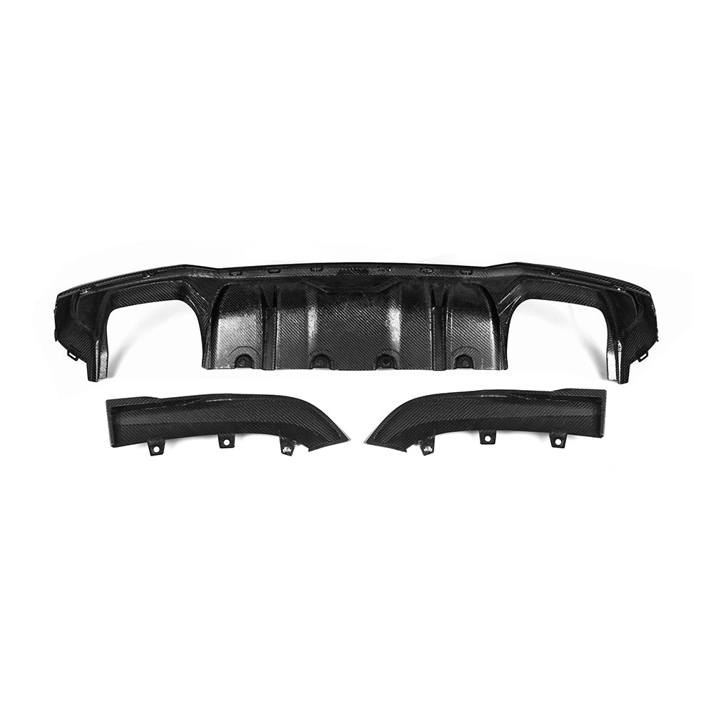 SooQoo BMW G22 G23 4 Series Carbon Fibre Rear Diffuser