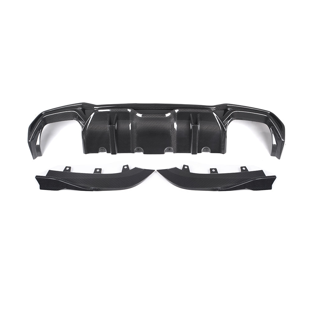 SooQoo BMW G22 G23 4 Series Carbon Fibre Rear Diffuser