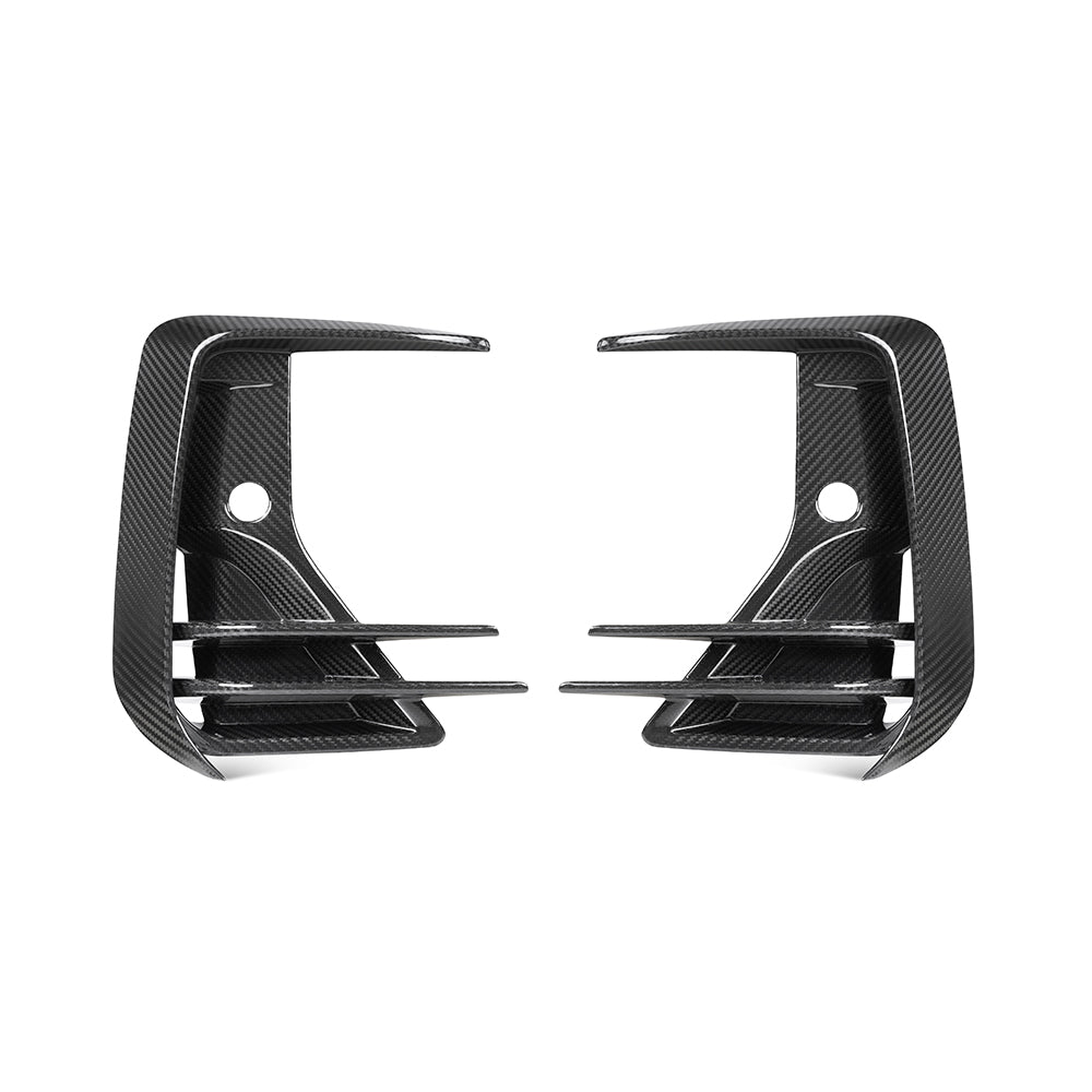 SooQoo BMW iX3, X3 G01 & X4 G02 LCI Carbon Fibre Front Ducts