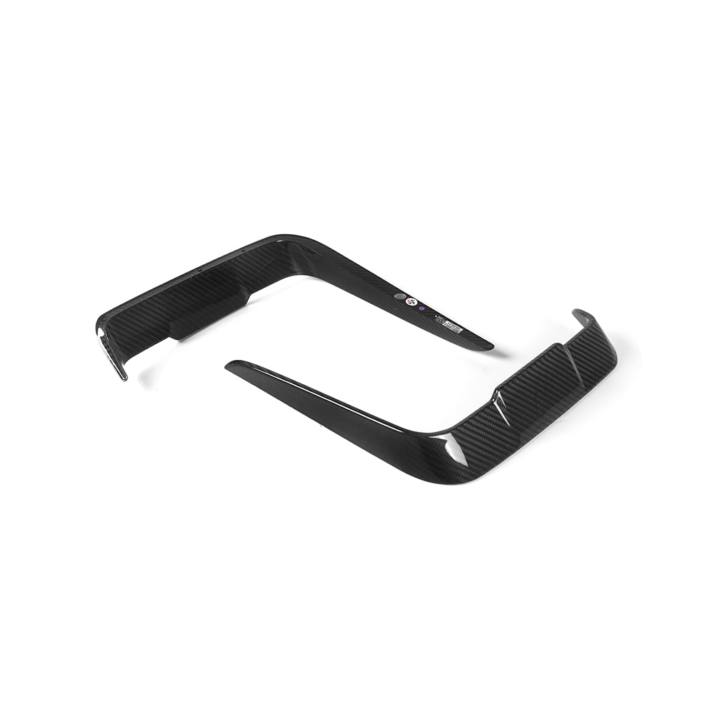 SooQoo BMW G22 G23 4 Series Carbon Fibre Front & Rear Bumper Inserts