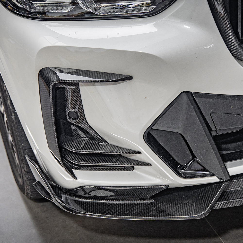 SooQoo BMW X3 G01 & X4 G02 LCI Carbon Fibre Front Splitter