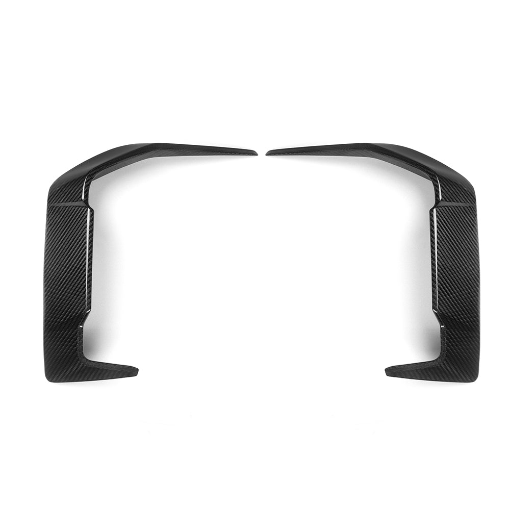 SooQoo BMW 5 Series G60 Front Bumper Insert In Gloss Carbon Fibre