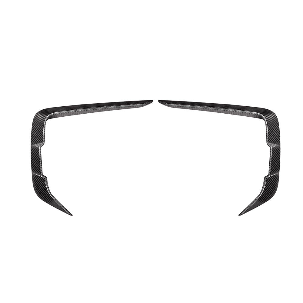 SooQoo BMW 8 Series G14 Front Bumper Insert In Gloss Carbon Fibre