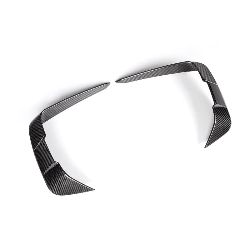 SooQoo BMW 8 Series G14 Front Bumper Insert In Gloss Carbon Fibre