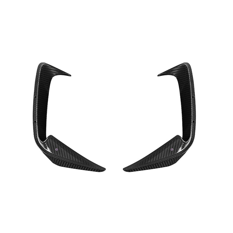 SooQoo BMW G22 G23 4 Series Carbon Fibre Front & Rear Bumper Inserts