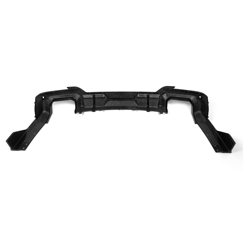 SooQoo BMW X3 M40i G01 Rear Diffuser In Gloss Carbon Fibre