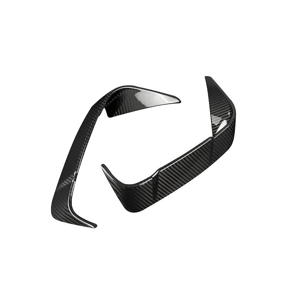 SooQoo BMW 4 Series G22 Front Bumper Insert In Gloss Carbon Fibre