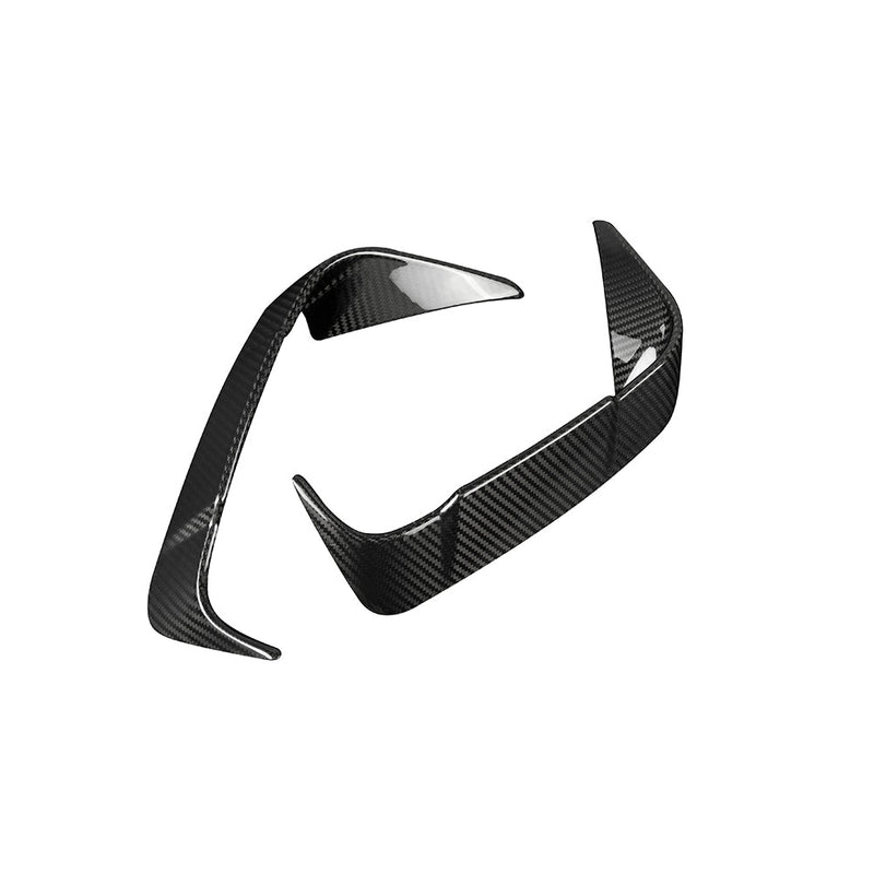 SooQoo BMW 4 Series G22 Front Bumper Insert In Gloss Carbon Fibre
