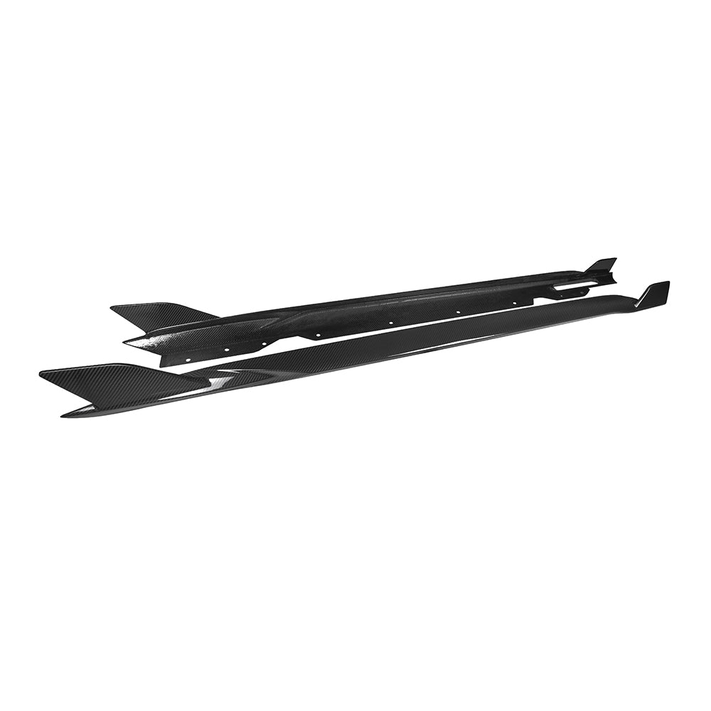 SooQoo BMW G22 G23 4 Series Carbon Fibre Side Skirts