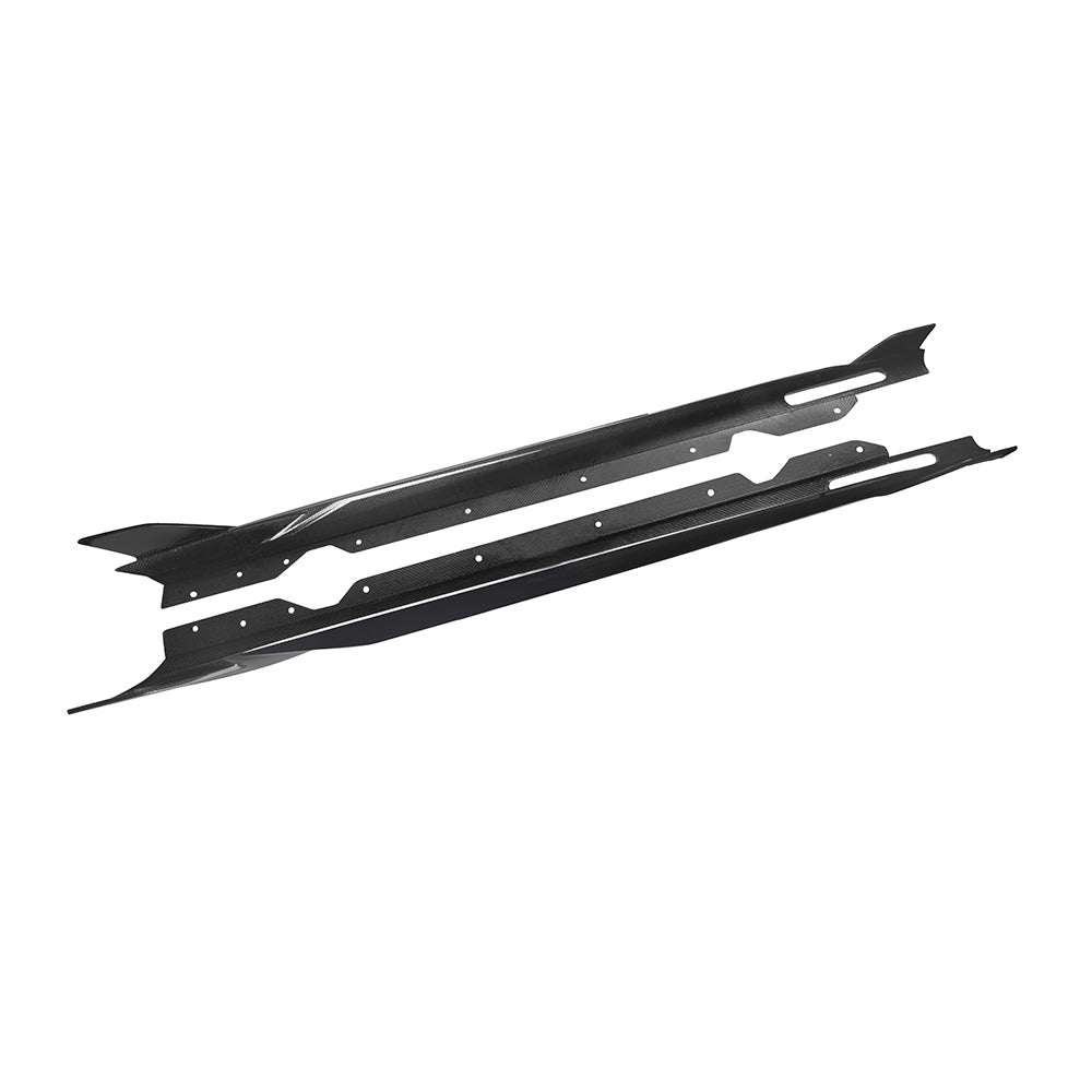 SooQoo BMW G22 G23 4 Series Carbon Fibre Side Skirts