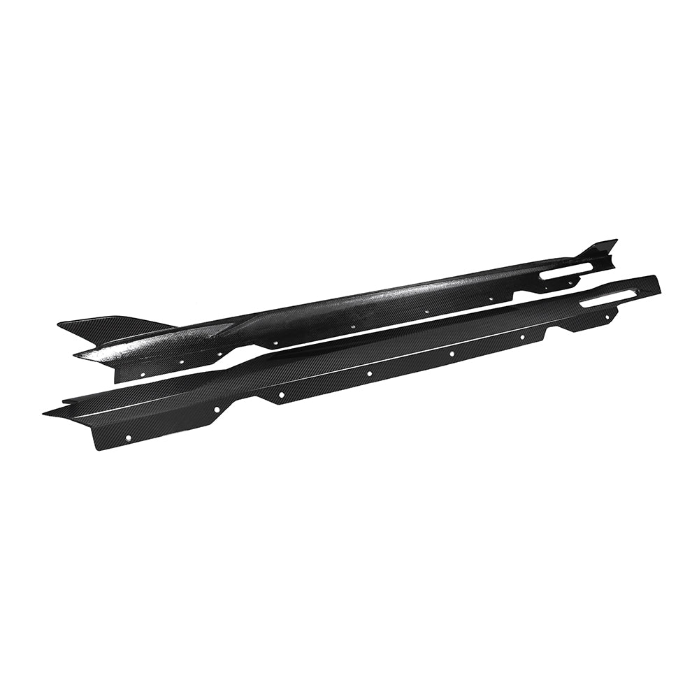 SooQoo BMW G22 G23 4 Series Carbon Fibre Side Skirts