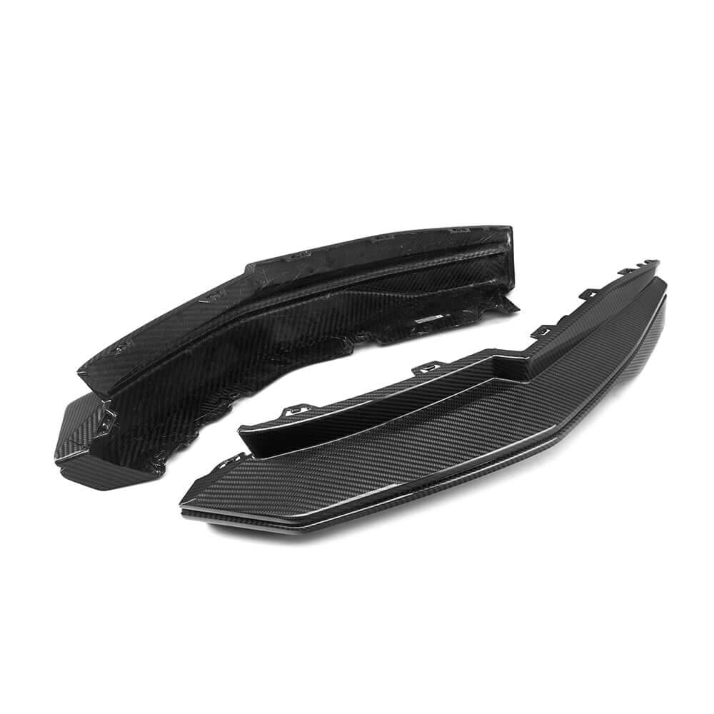 SooQoo V2 BMW M4 G82 Rear Diffuser W/Brake Light In Gloss Carbon Fibre