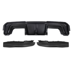 SooQoo V2 BMW M4 G82 G83 Rear Diffuser In Gloss Carbon Fibre