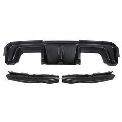 SooQoo V2 BMW M3 G80 G81 Rear Diffuser In Gloss Carbon Fibre