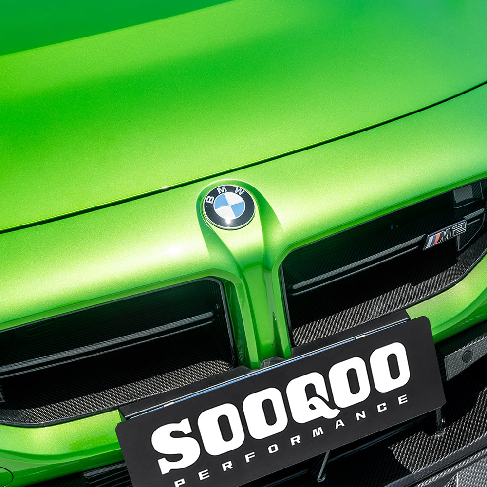 SooQoo V3 BMW M2 G87 Front Grille In Gloss Carbon Fibre