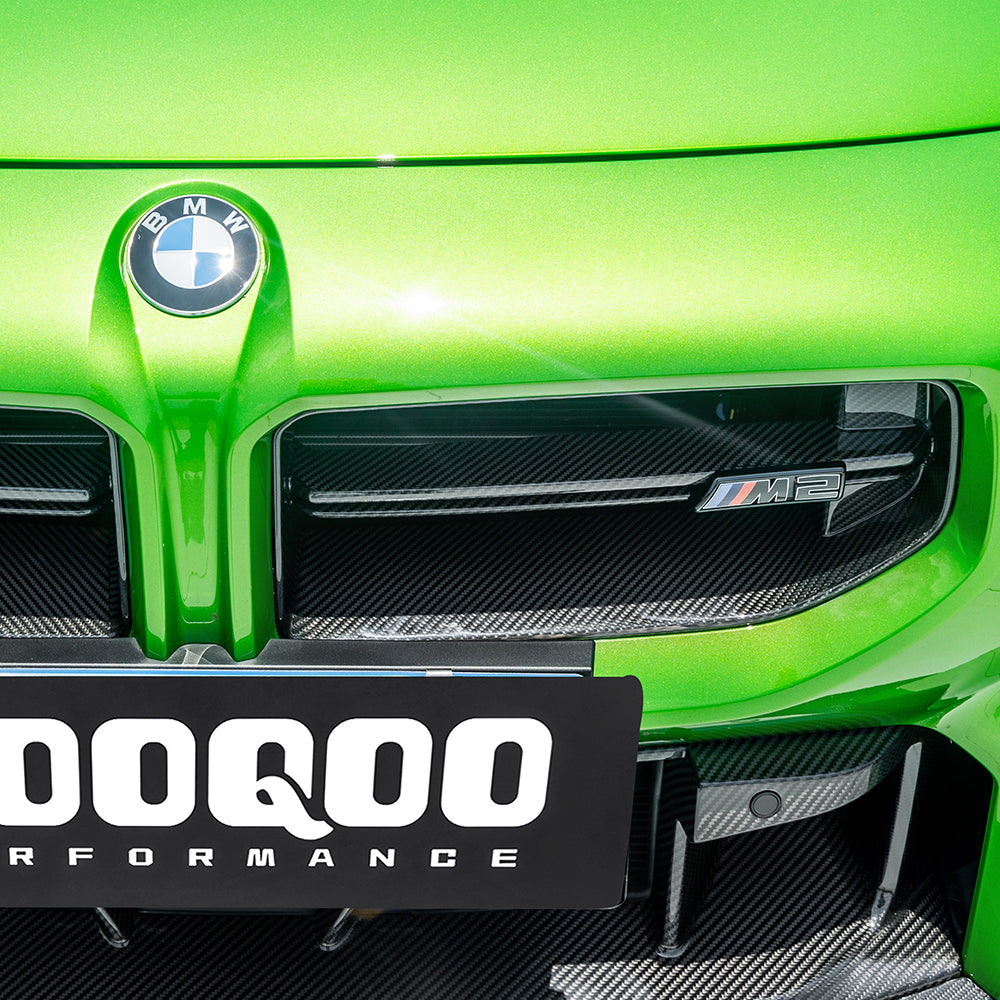 SooQoo V3 BMW M2 G87 Front Grille In Gloss Carbon Fibre