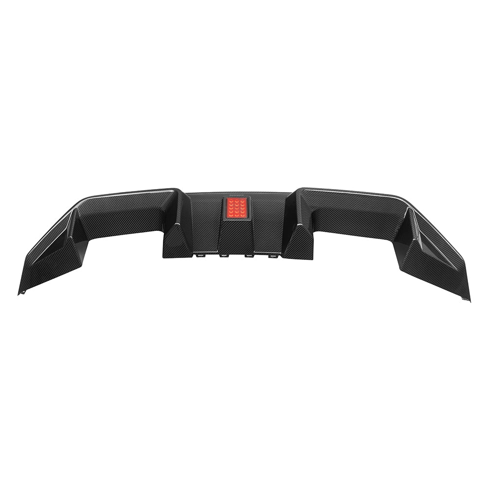 SooQoo V3 BMW M2 G87 Rear Diffuser In Gloss Carbon Fibre