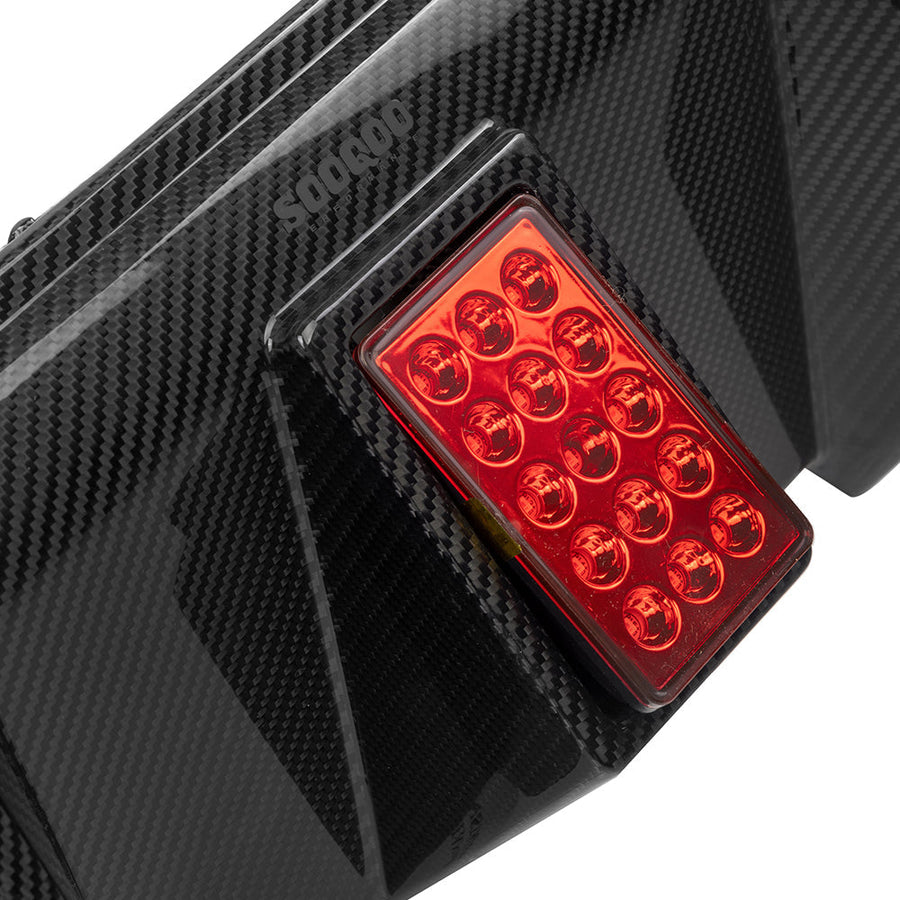 SooQoo V3 BMW M2 G87 Rear Diffuser In Gloss Carbon Fibre