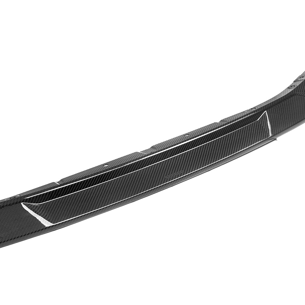 SooQoo V3 BMW M2 G87 Front Lip In Gloss Carbon Fibre