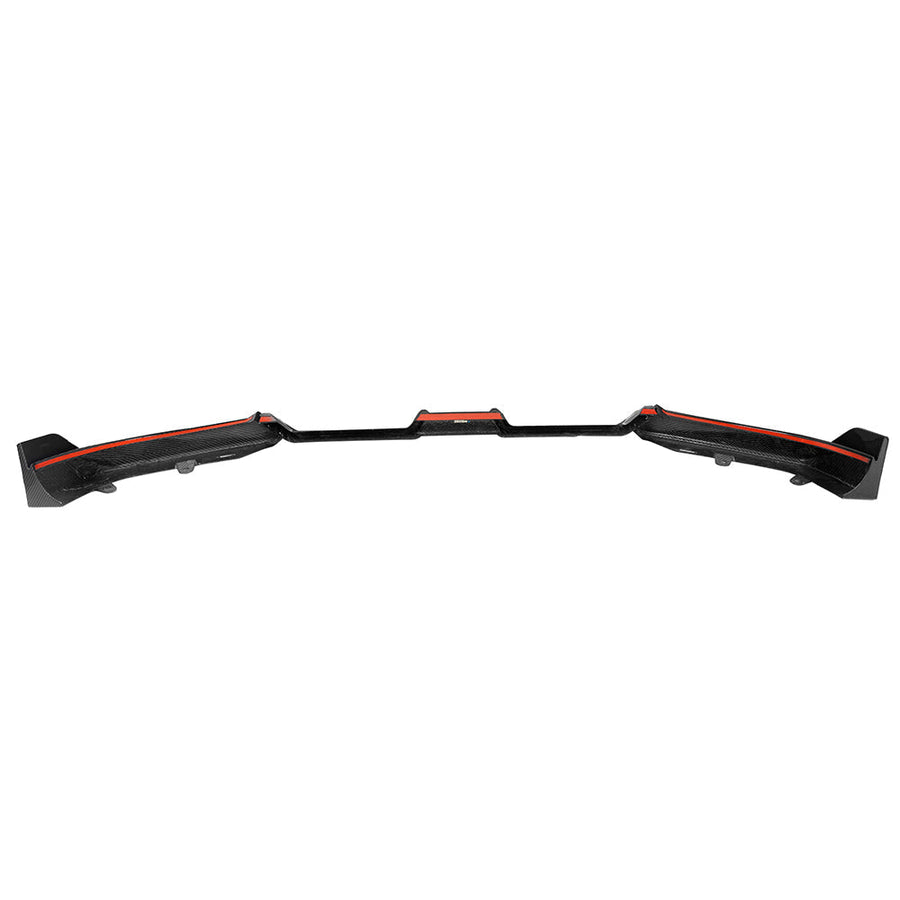 SooQoo BMW X6 G06 Facelift Front Lip In Gloss Carbon Fibre