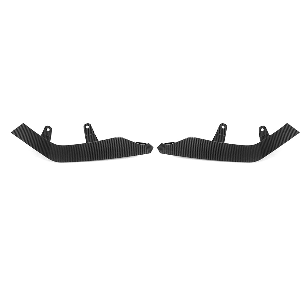 SooQoo BMW X6 G06 Facelift Front Lip In Gloss Carbon Fibre