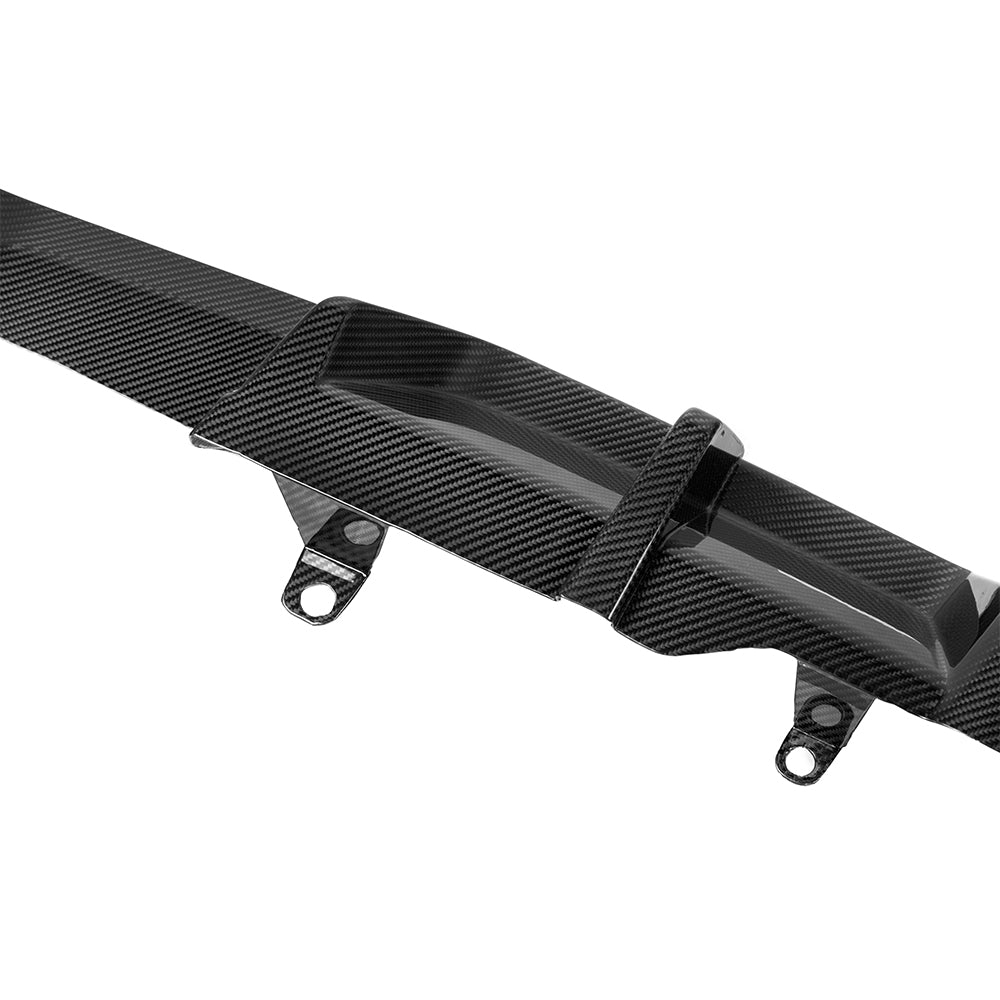 SooQoo BMW X4 G02 FaceLift Rear Diffuser In Gloss Carbon Fibre