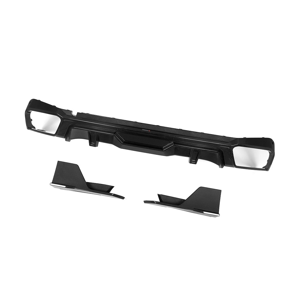 SooQoo BMW G05 X5 Carbon Fibre SQ Style Rear Diffuser