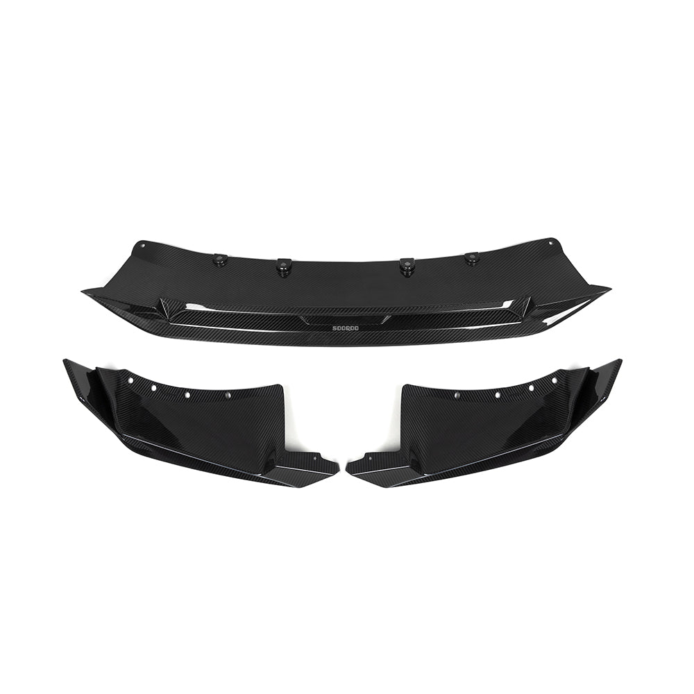 SooQoo BMW G05 X5 LCI Carbon Fibre Front Splitter