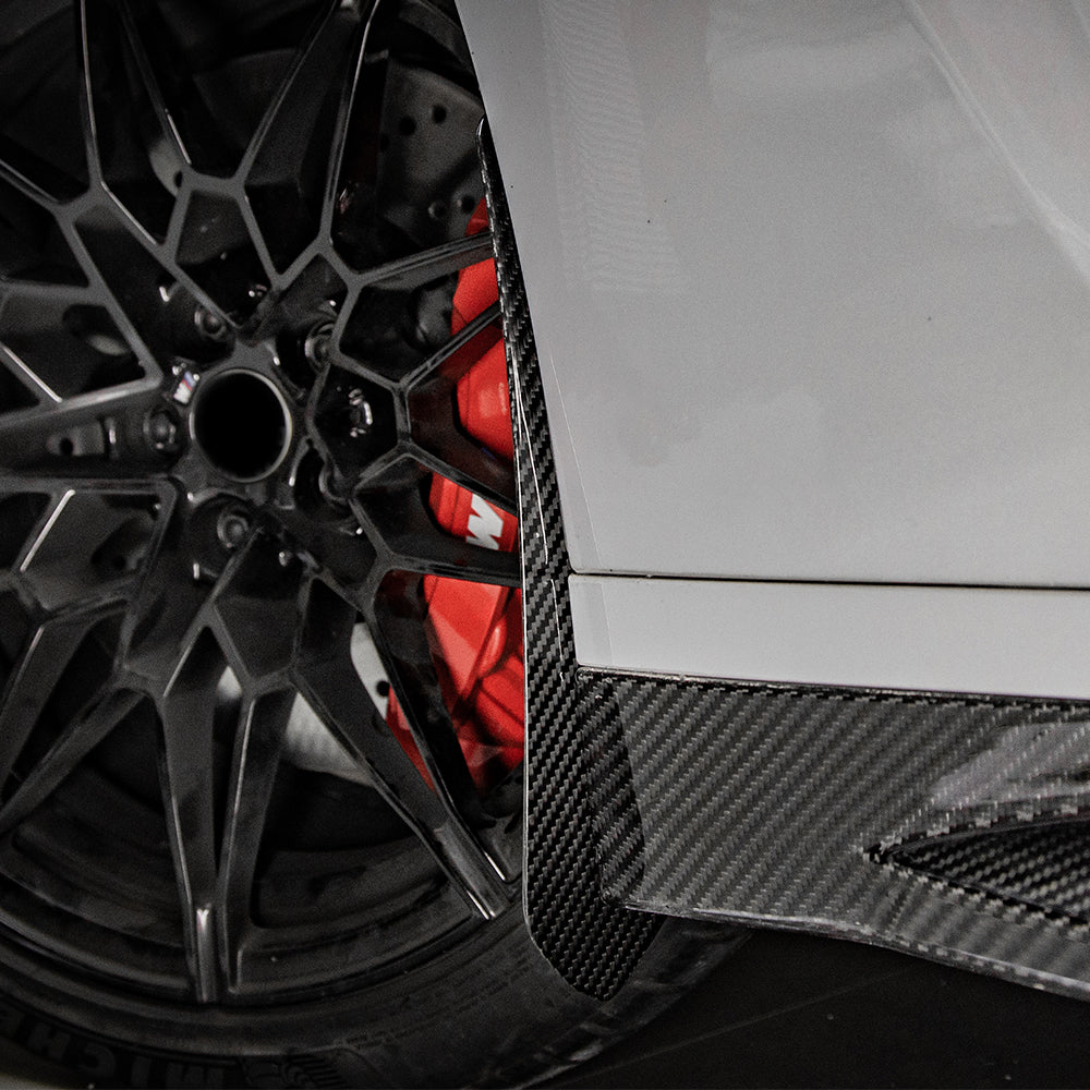 SooQoo BMW G80 M3 Carbon Fibre Front Mud Flaps