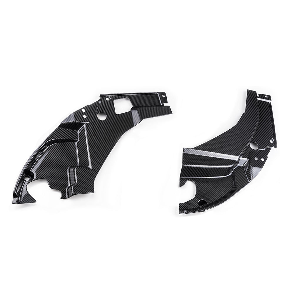 SooQoo BMW M2 G87 Engine Bay Trim Set In Gloss Carbon Fibre